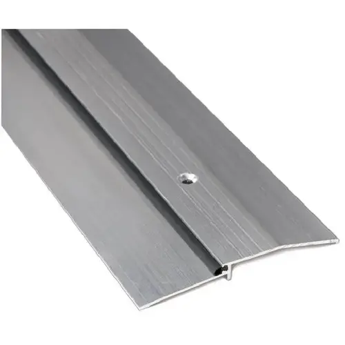 48" Neoprene ADA Compliant Bumper Threshold Clear Anodized Aluminum Finish