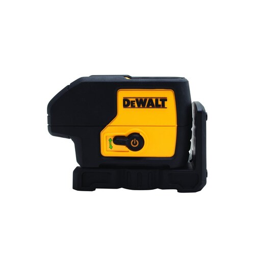 Laser Level, 100 ft, +/-1/8 in at 30 ft Accuracy, Green Laser