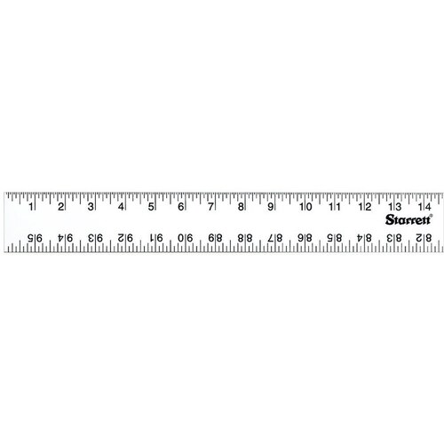 Starrett ASE-96 Aluminum Rule - 96