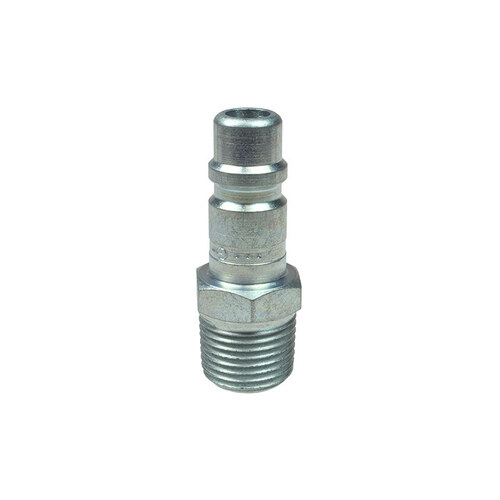 Connector - 3/8" MPT Thread - Plated Steel