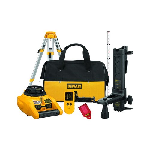 DEWALT DW074KDT Interior/Exterior Rotary Laser Level Kit
