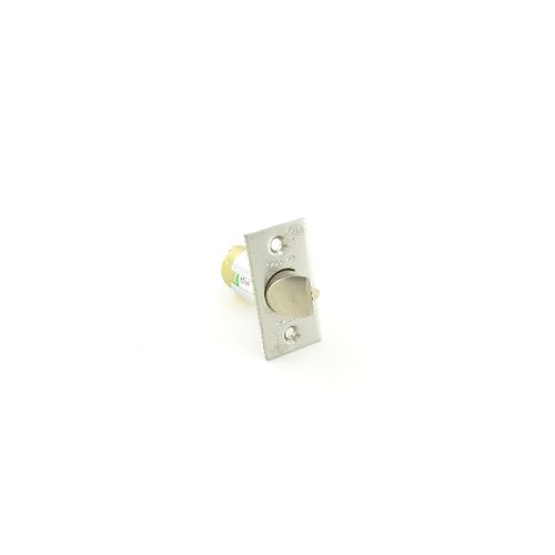 2-3/4" Square 1-1/8" Face Dead Latch for W Series Satin Stainless Steel Finish