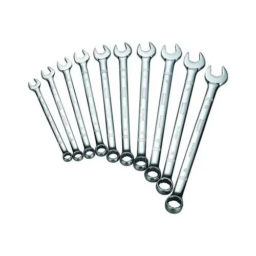 Wrench Set, 10-Piece, Specifications: Metric Measurement