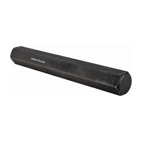 Hex Bit Driver Bit - 19 mm Tip - 6" Length - Protanium Steel