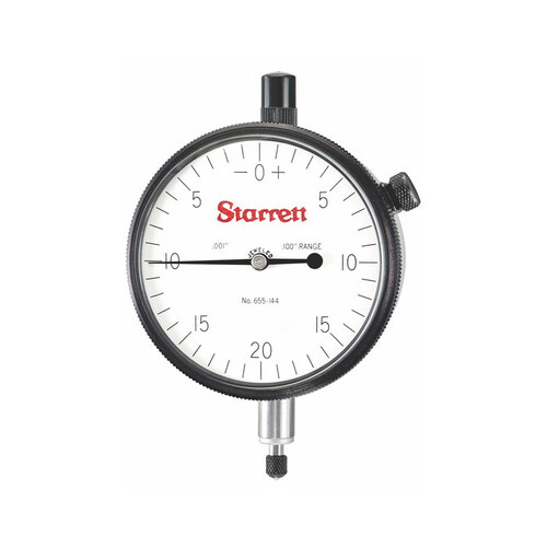 White Dial Indicator -.375" Diameter