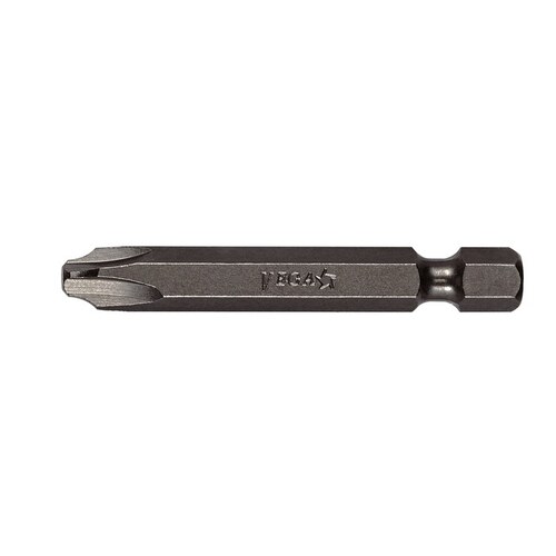 Power Phillips-Square Combo Driver Bit - #2 Tip - 1/4 in-Hex Shank - 2" Length - S2 Modified Steel