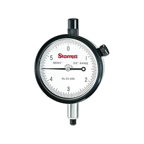 White Dial Indicator -.375" Diameter