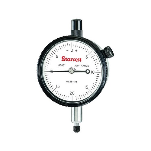 White Dial Indicator -.375" Diameter
