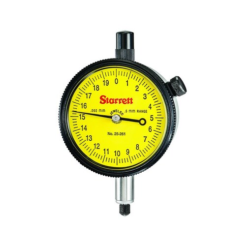 Yellow Dial Indicator -.375" Diameter
