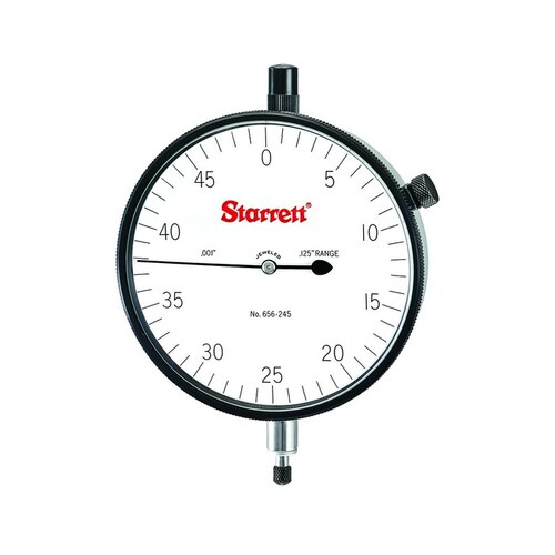 White Dial Indicator -.375" Diameter