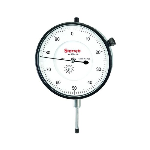 White Dial Indicator -.375" Diameter