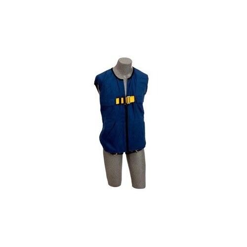 Yellow 2XL Full Vest Body Harness - Polyester Webbing