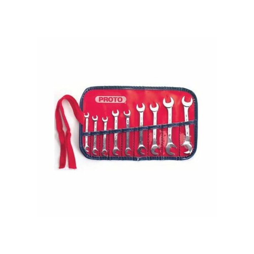 Short Angle Open-End Wrench Set