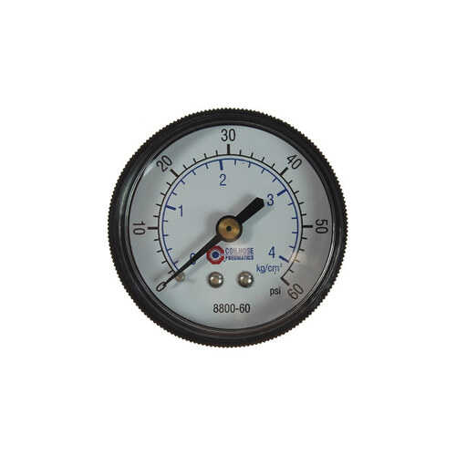 1/4" Dial Gauge - Polycarbonate