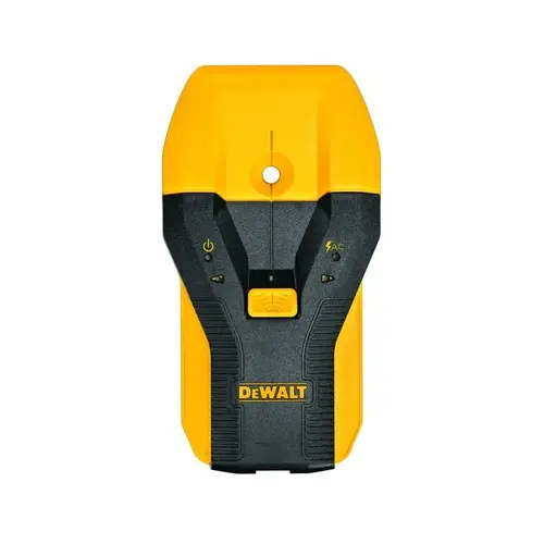 Stud Finder, 1-1/2 in Detection, Black/Yellow, Detectable Material: Metal/Wood