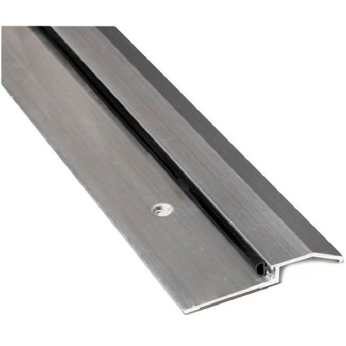 National Guard Products 8135N36 36" Neoprene Bumper Seal Threshold Clear Anodized Aluminum Finish