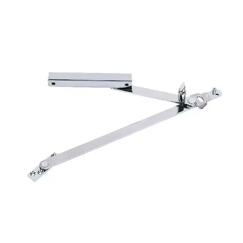 Size 5 Short Body Heavy Duty Hold Open Surface Overhead Door Holder Chrome Like Coating Finish