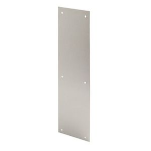 Ives Residential 820032D416 Stainless Steel 4" x 16" Push Plate Satin Stainless Steel Finish