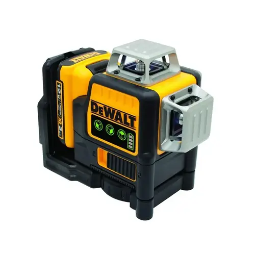 Laser Level, 165 ft, +/-0.125 in Accuracy, Green Laser