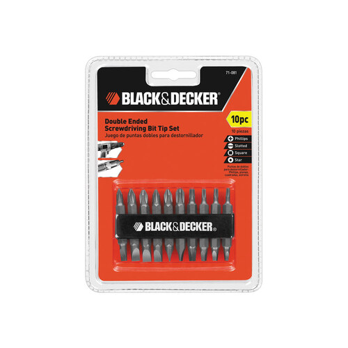 Black & Decker Double End Bit Set 71-081, 2 in Length