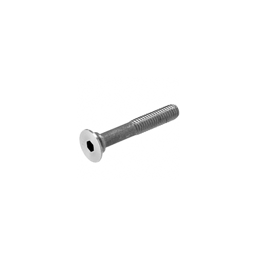 CRL RBEB212BS 316 Brushed Stainless 2-1/2" Glass Extension Bolt for 1" Thick Panels
