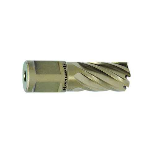 9/16" Gold-Line Annular Cutter - 1" Flute - High-Speed Steel-XE - 3/4" Shank