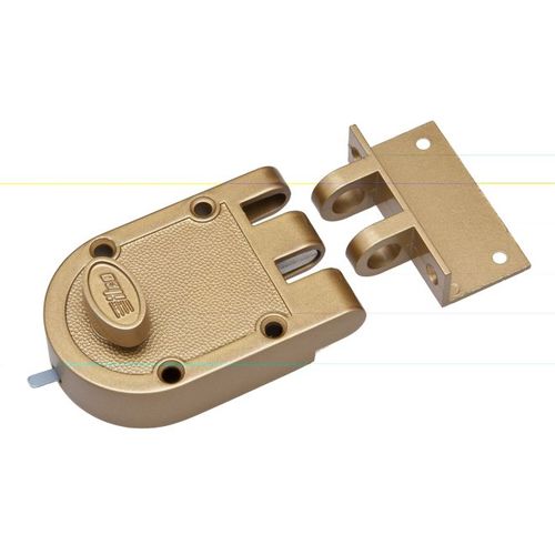 Kaba Ilco 5305351 Single Cylinder Jimmy Proof Deadbolt Auxiliary Lock