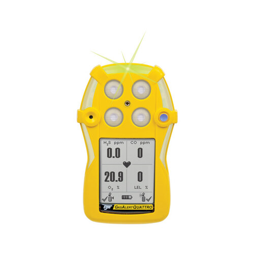 Yellow Multi-Gas Monitor - Oxygen (O2) - North American version