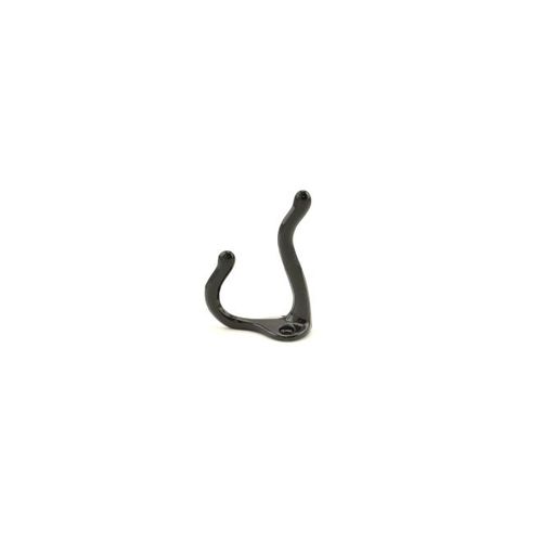 IVES 571A-BLK Aluminum Coat and Hat Hook Black Finish