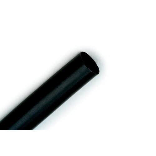 FPVW-3/16-48"-Black-25 Pcs Black Polyolefin Heat Shrink Tubing - 48" Length - 2:1 Shrink Ratio - +212 F Shrink Temp