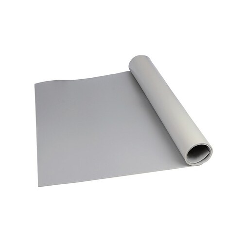 Gray Vinyl ESD / Anti-Static Mat - 50 ft Length - 2 ft Wide - 0.140" Thick