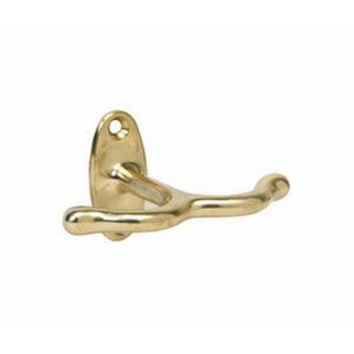 Ives Residential 580A3 Aluminum Ceiling Hook Bright Brass Finish