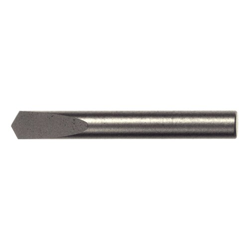 DS 1/16" Spade Drill - Radial 118 Point - 0.3125" Straight Flute - Right Hand Cut - 1.5" Overall Length - Carbide - 0.0625" Shank