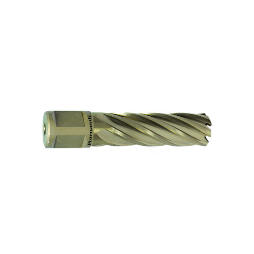 9/16" Gold-Line Annular Cutter - 2" Flute - High-Speed Steel-XE - 3/4" Shank