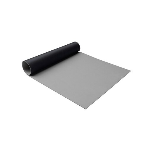 Dark Gray Reusable Rubber ESD / Anti-Static Mat - 40 ft Length - 30" Wide - 0.06" Thick