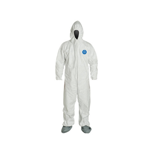 DuPont Tychem® CPF2 Chemical Protective Suit Size MEDIUM #C2122T Brand New 