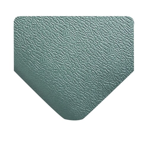 444 Gray Vinyl Sponge Pebbled Anti-Fatigue Mat - 3 ft Width - 60 ft Length