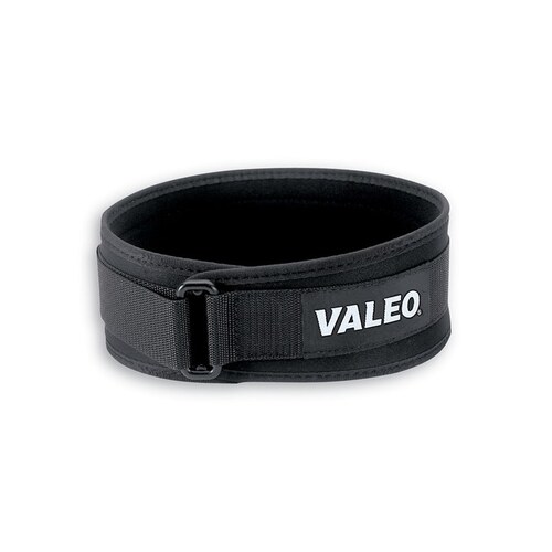 Valeo VA4685XE Black 2XL Nylon Webbing Back Support Belt - No Lumbar Pad - 6" Width - 52 to 59" Waist Sizes