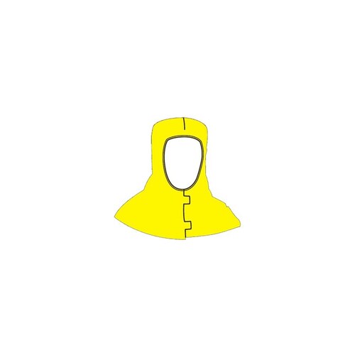 3000 Yellow Universal Cleanroom Hood - Full Face Opening