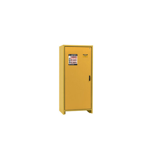 30 gal Yellow Hazardous Material Storage Cabinet - 34" Width - 76.5" Height