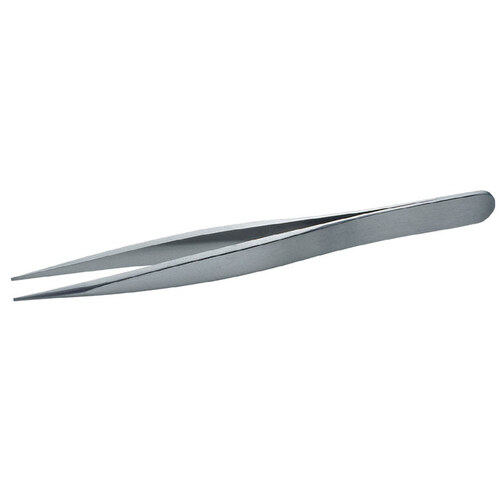 Utility Tweezers - Stainless Steel Straight Tip - 120 mm Length - TL 00