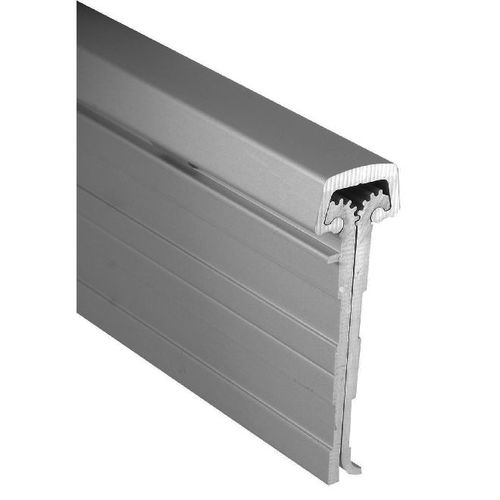 McKinney MCK-25HD 83 CLR 83" Full Mortise Edge Hung Inset Door Heavy Duty Continuous Hinge # 76707 Clear Finish