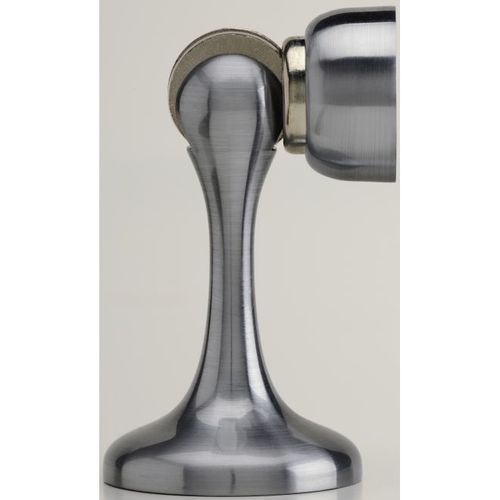 Magnetic Door Holder and Stop, Satin Chrome