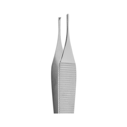 Forceps - Stainless Steel Straight Tapered Tip - 0.063" Tip Width - 4.75" Length - AF-4