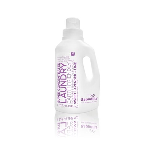 Sapadilla 1812512-XCP6 Laundry Liquid - Liquid 32 oz Bottle - Sweet Lavender + Lime Fragrance - pack of 6