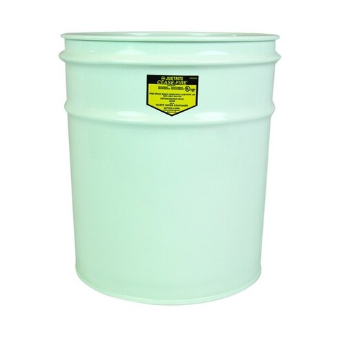 Black Steel 4 1/2 gal Safety Can - 13 1/4" Height - 11 7/8" Overall Diameter
