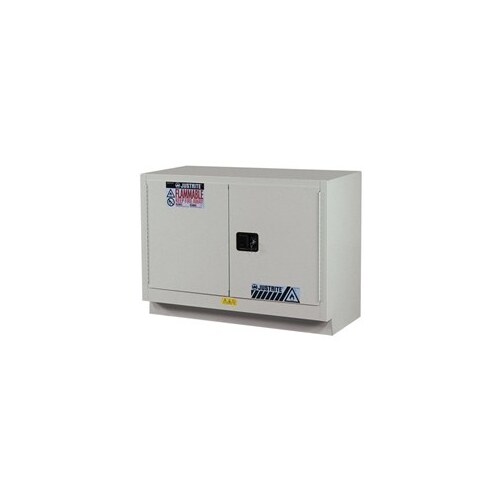 31 gal Tan Steel Hazardous Material Storage Cabinet - 48" Width - 35 3/4" Height - Floor Standing