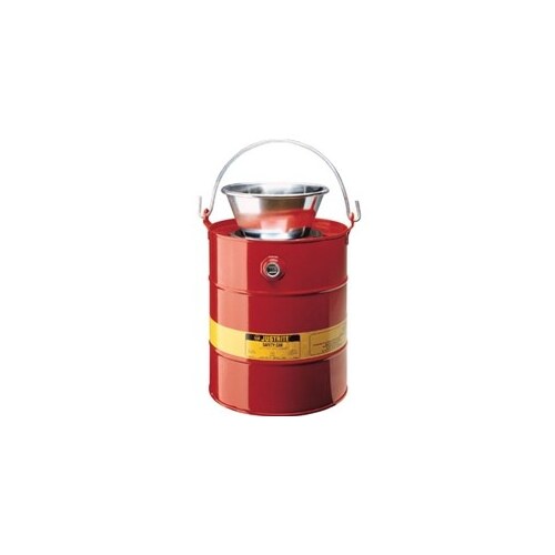 Yellow 5 gal Safety Can - 16.75" Height - 11.625" Overall Diameter