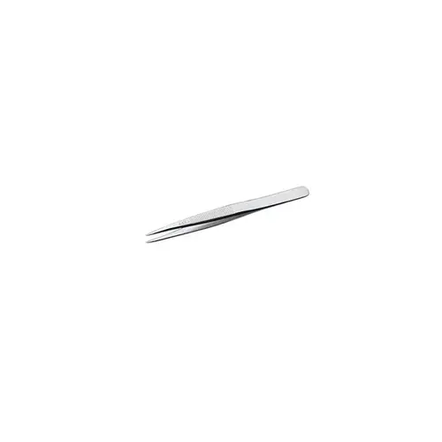 Erem ACSA Utility Tweezers - Stainless Steel Straight Tip - 4.252" Length