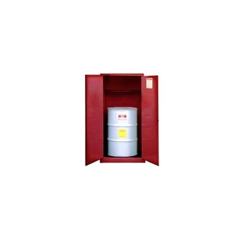 55 gal Red Steel Hazardous Material Storage Cabinet - 34" Width - 65" Height - Floor Standing